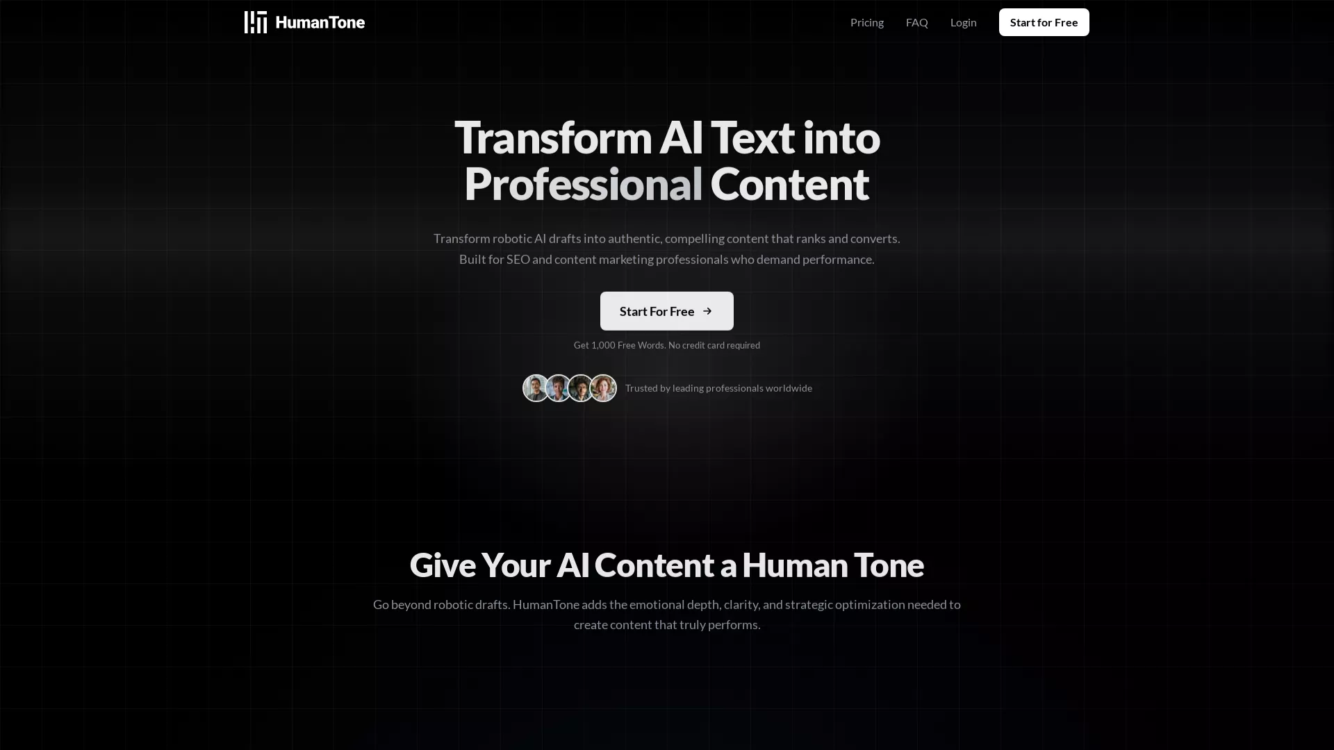 HumanTone screenshot