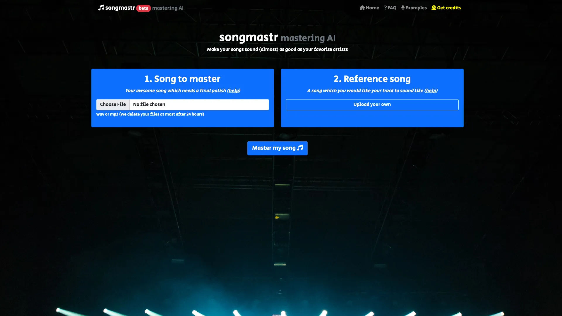 Songmastr screenshot