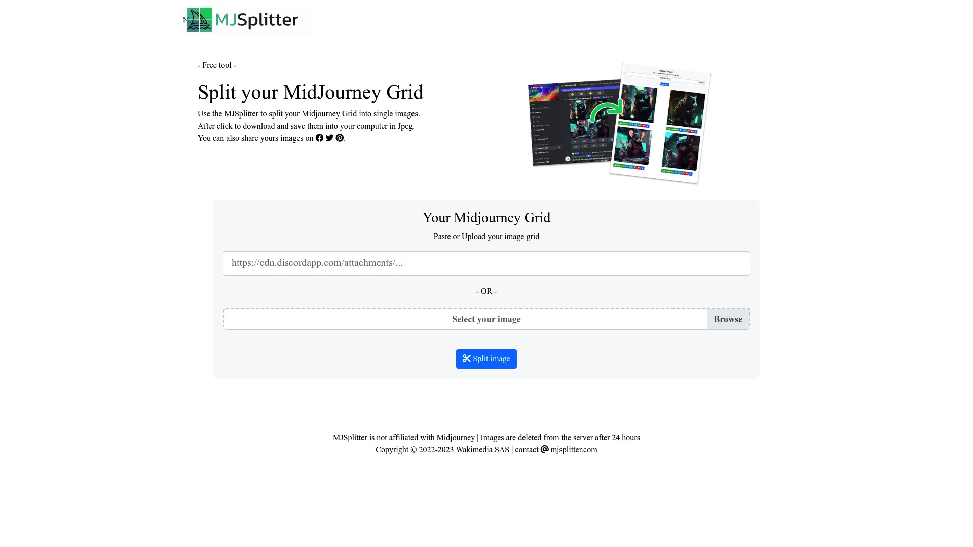 MJSplitter screenshot