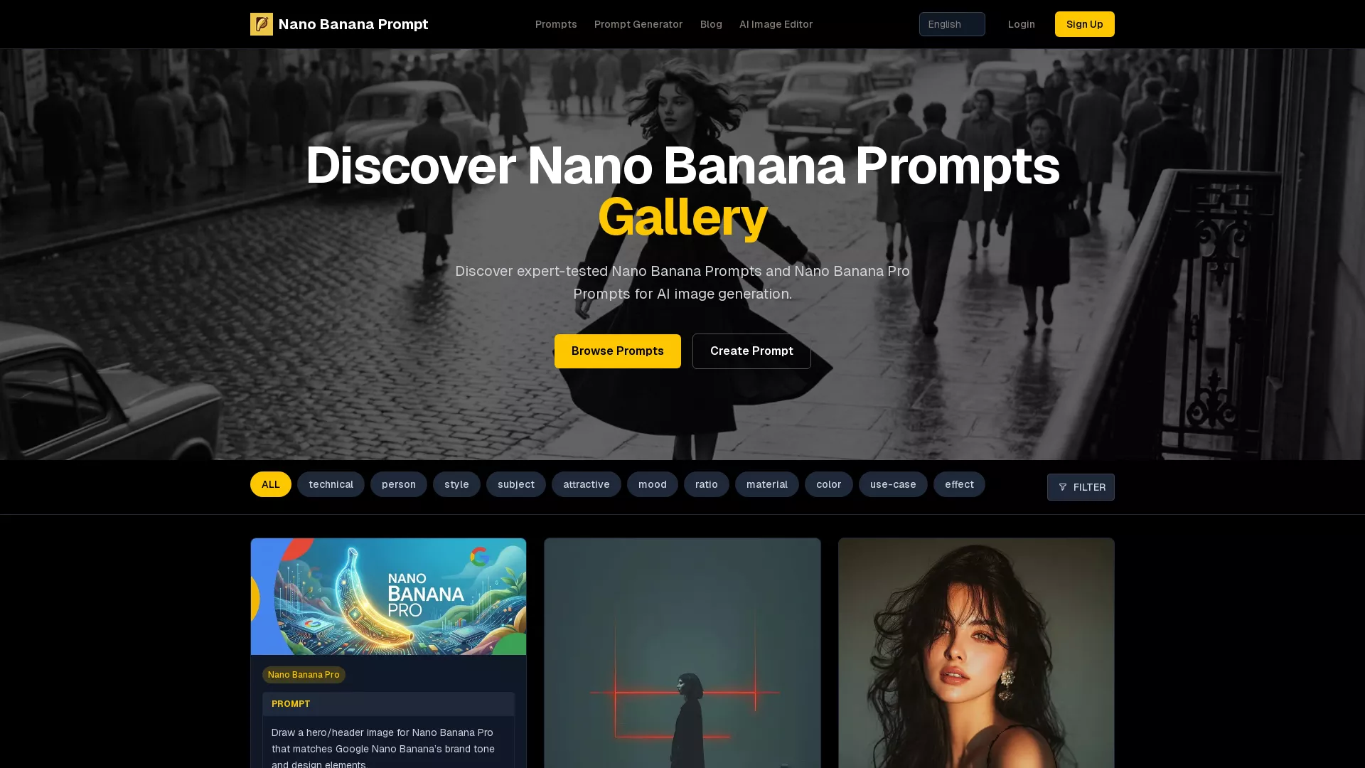 NanoBananaPrompts screenshot