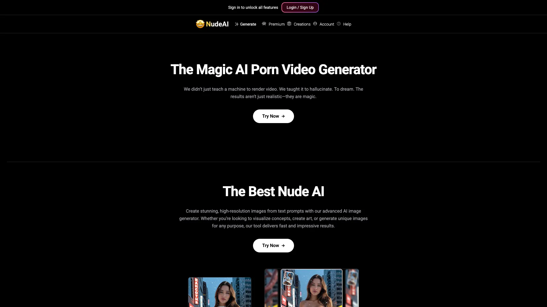 NudeAIPornGenerator screenshot