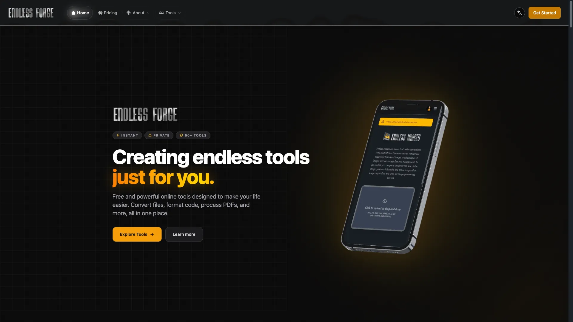 EndlessForge screenshot