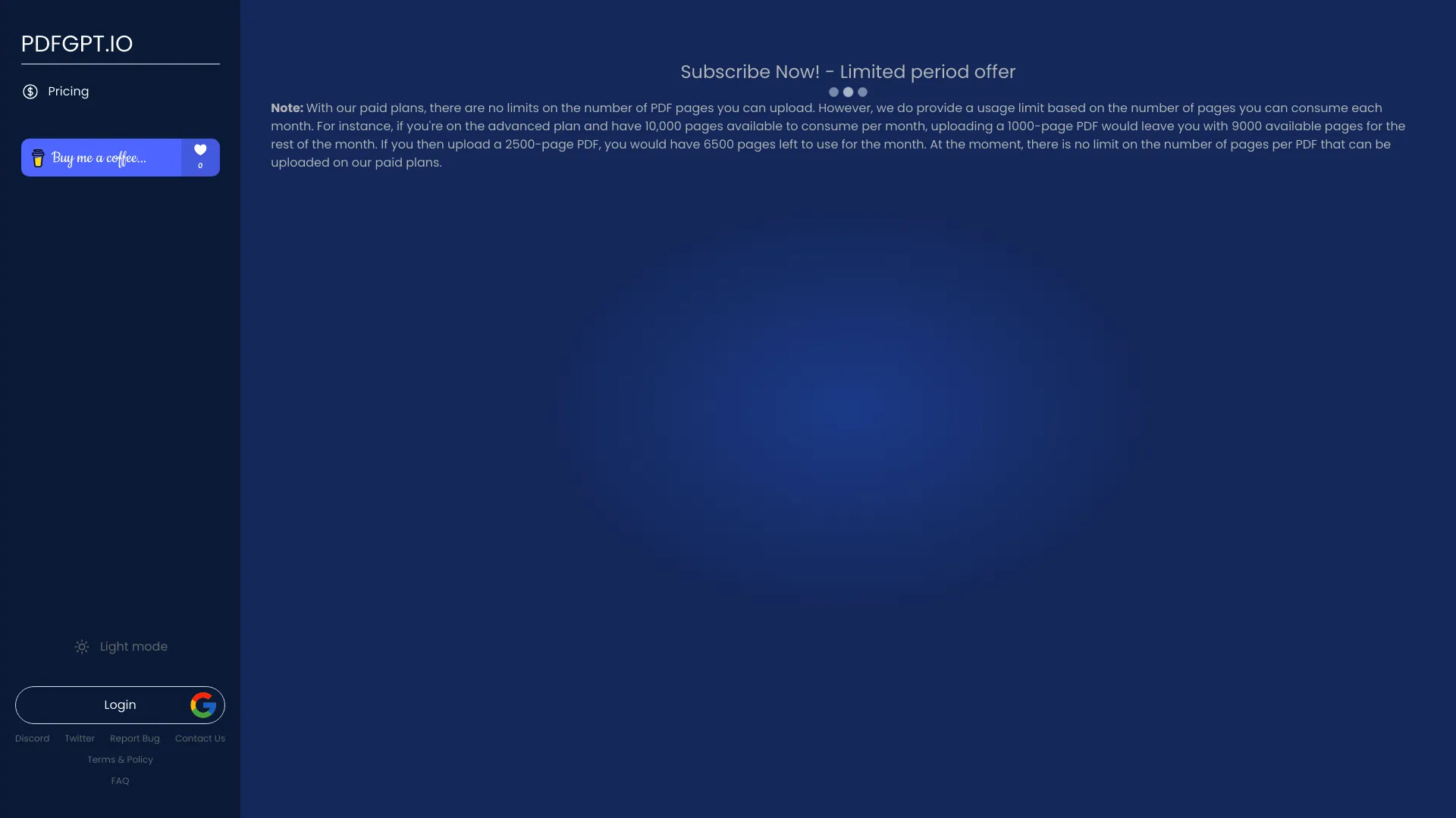 PDF GPT screenshot