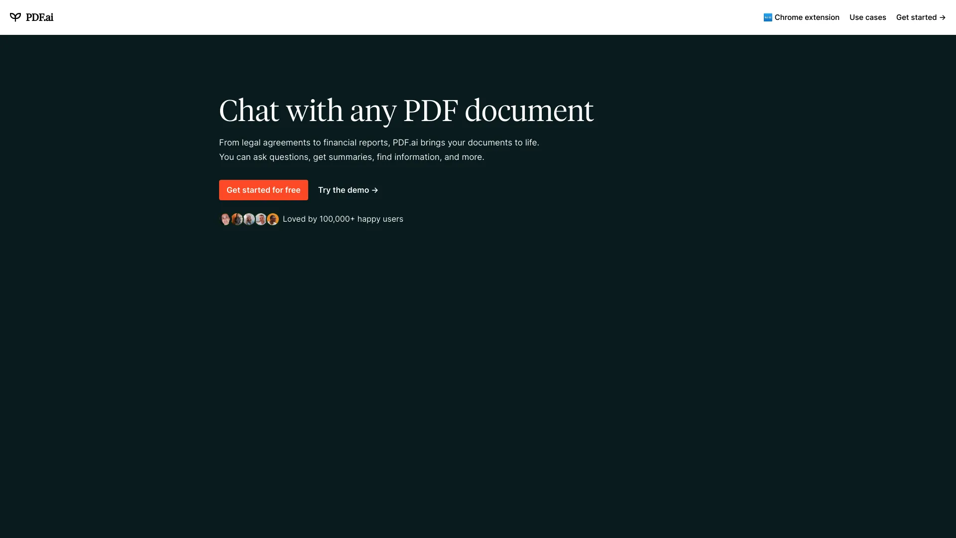 PDFAI screenshot