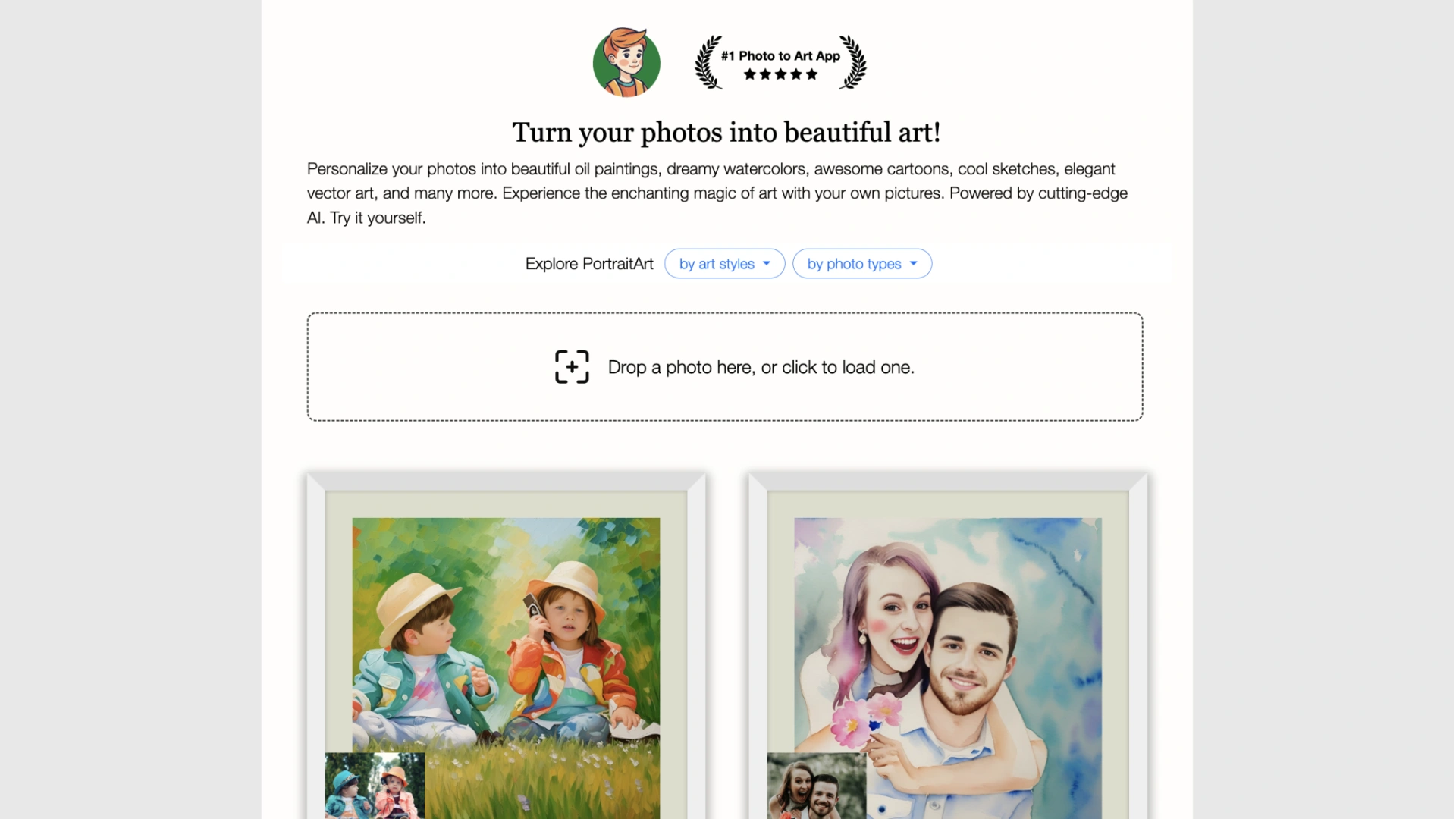 PortraitArt screenshot