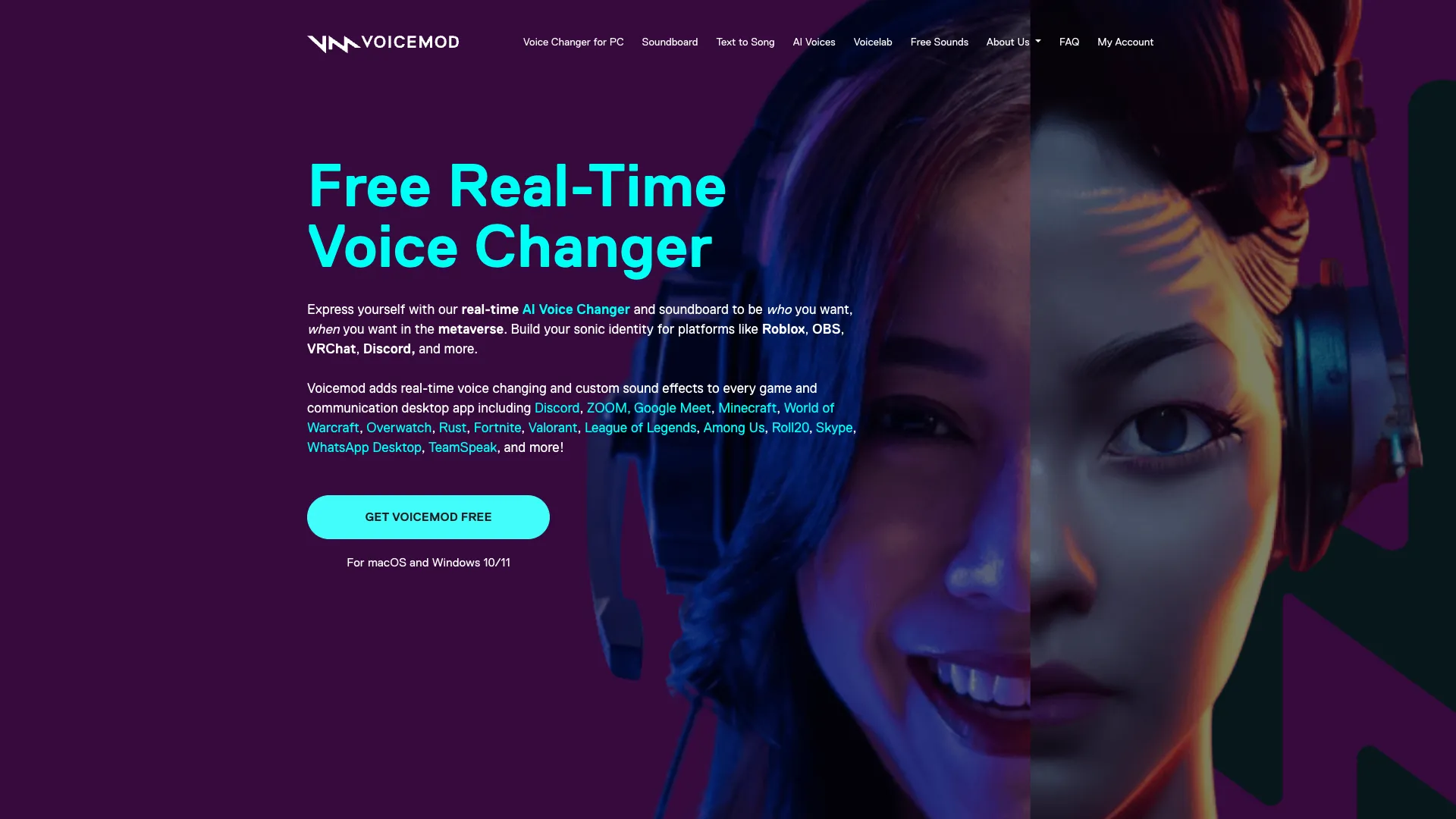 Voicemod screenshot