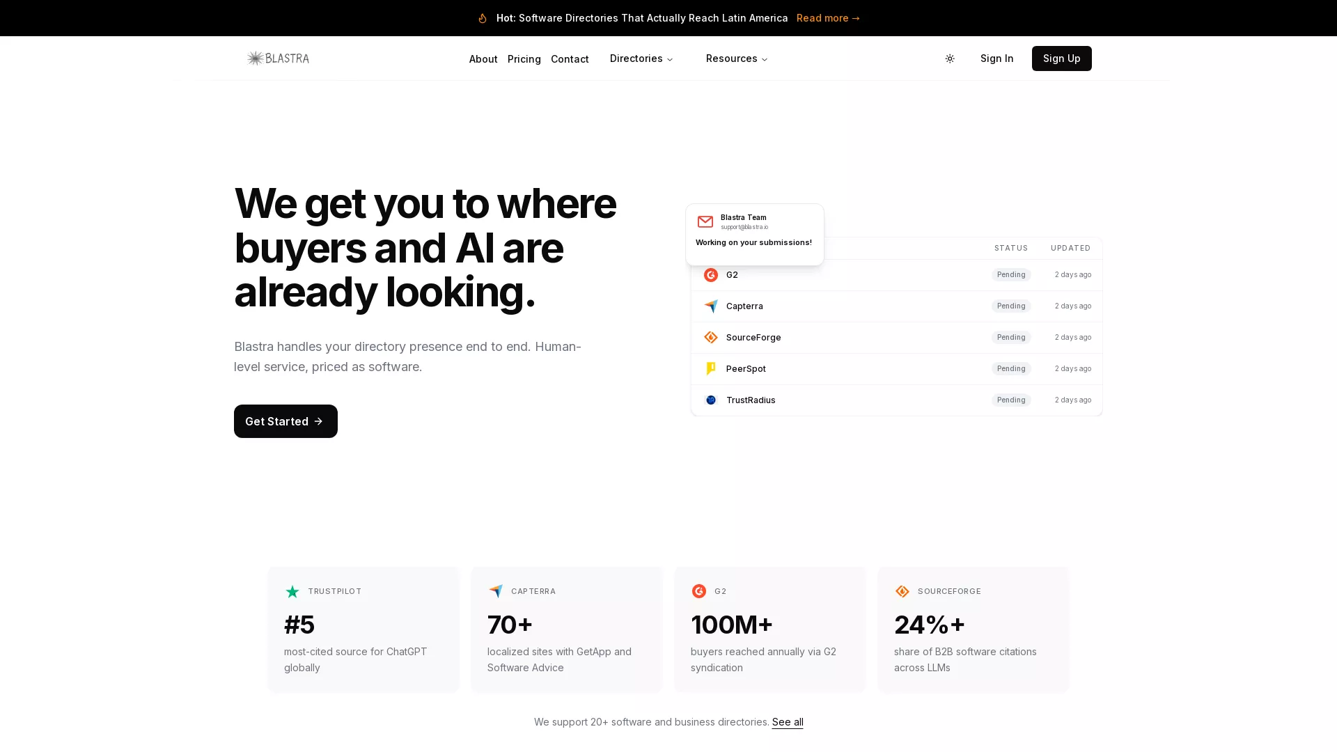 Blastra screenshot
