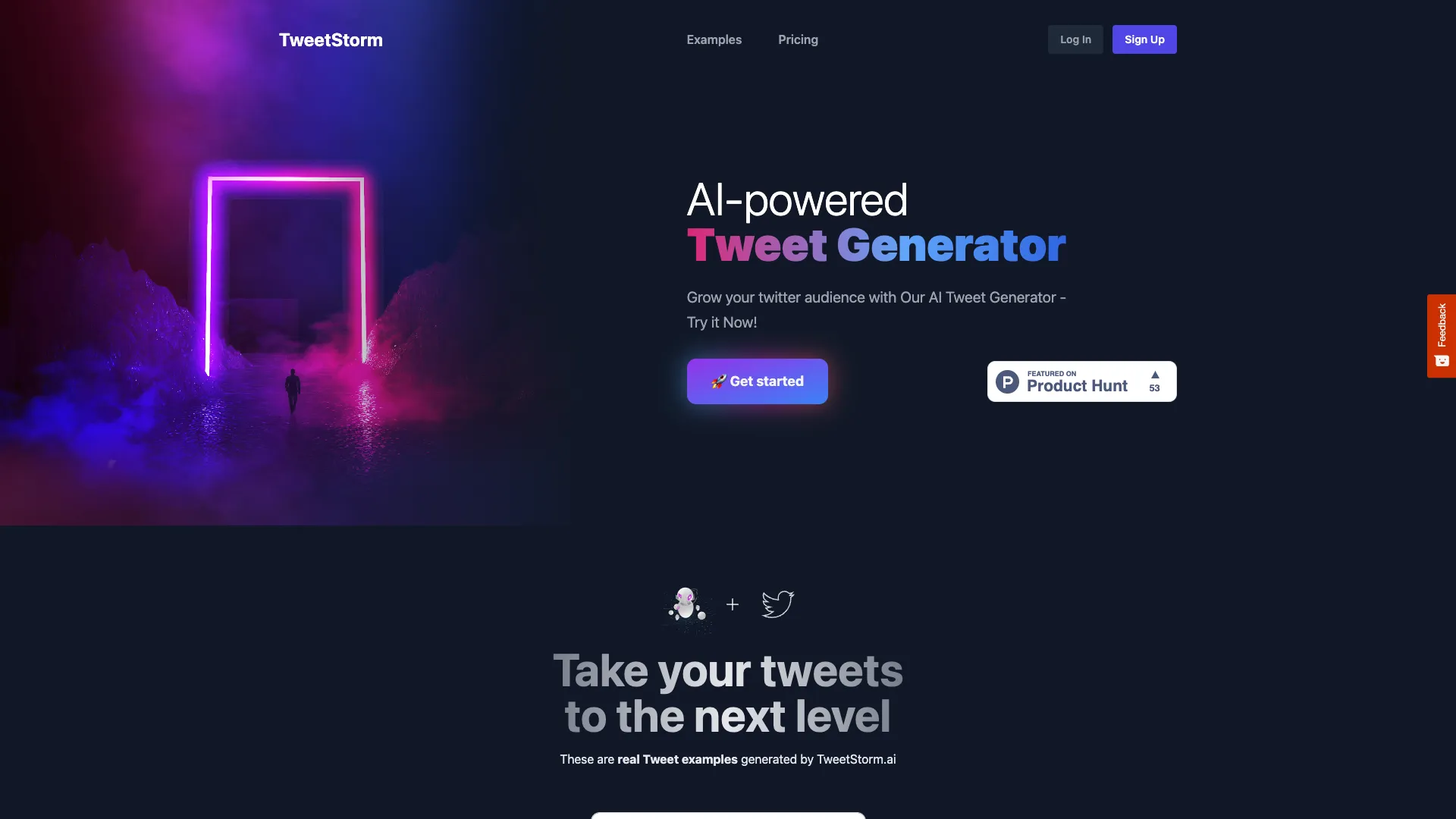 TweetStorm screenshot