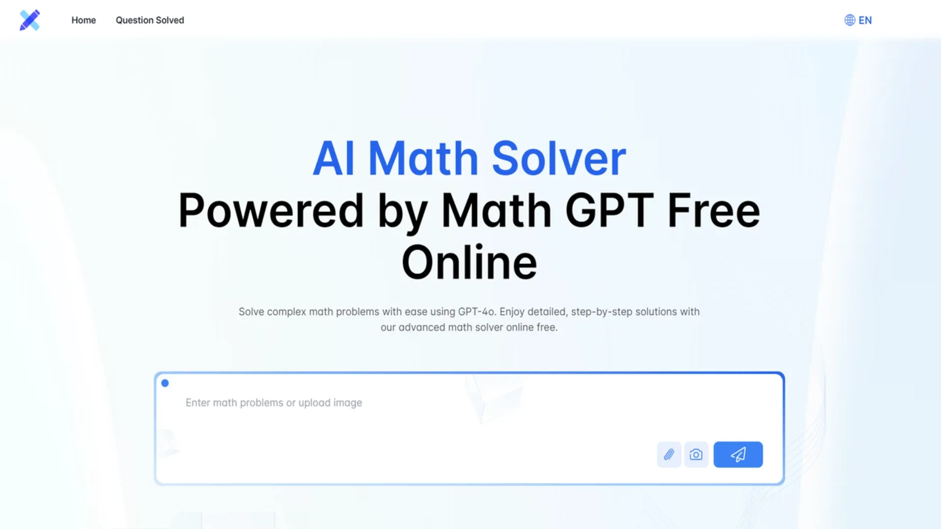 AI Math Solver screenshot