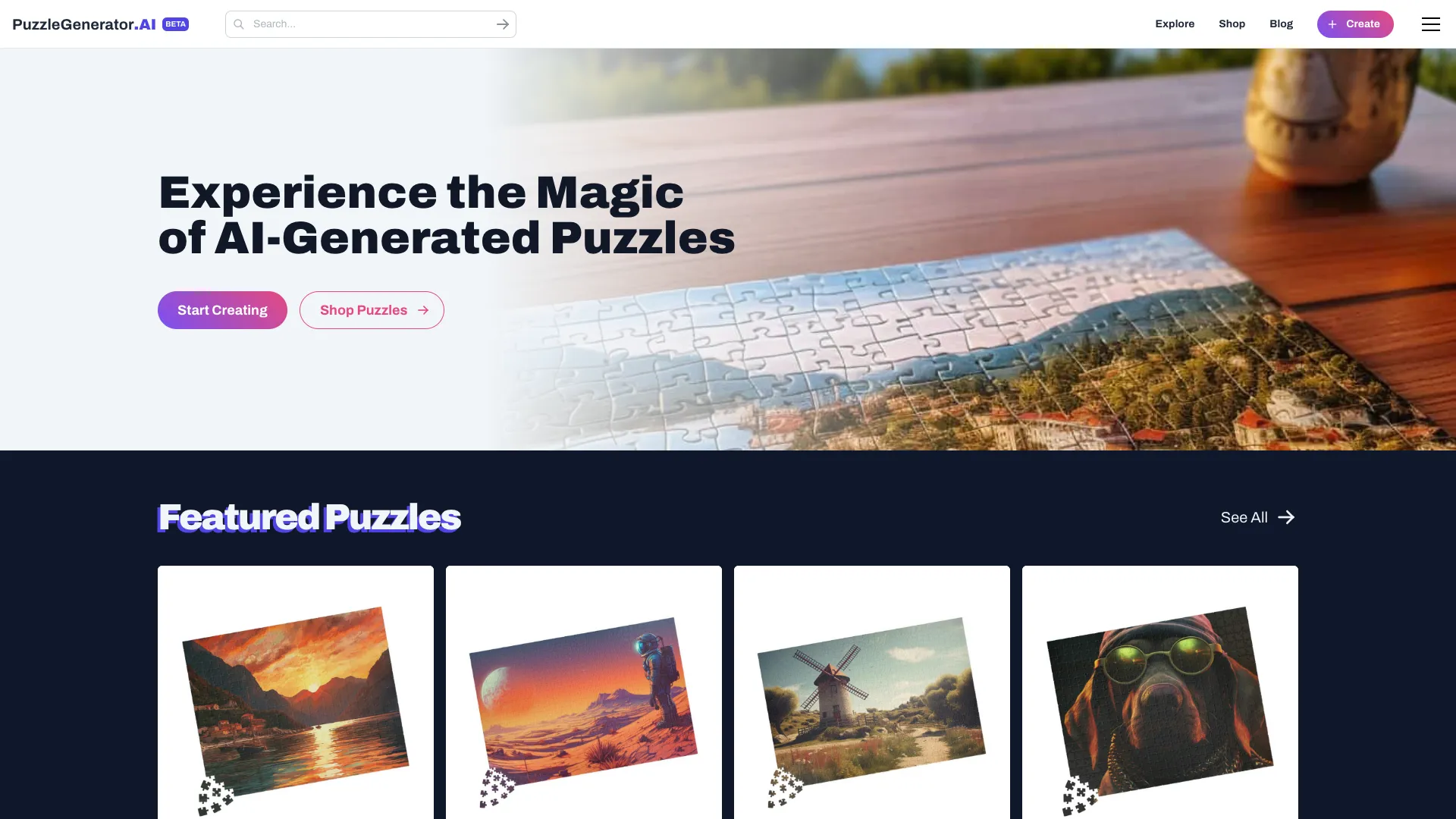 PuzzleGeneratorAI screenshot