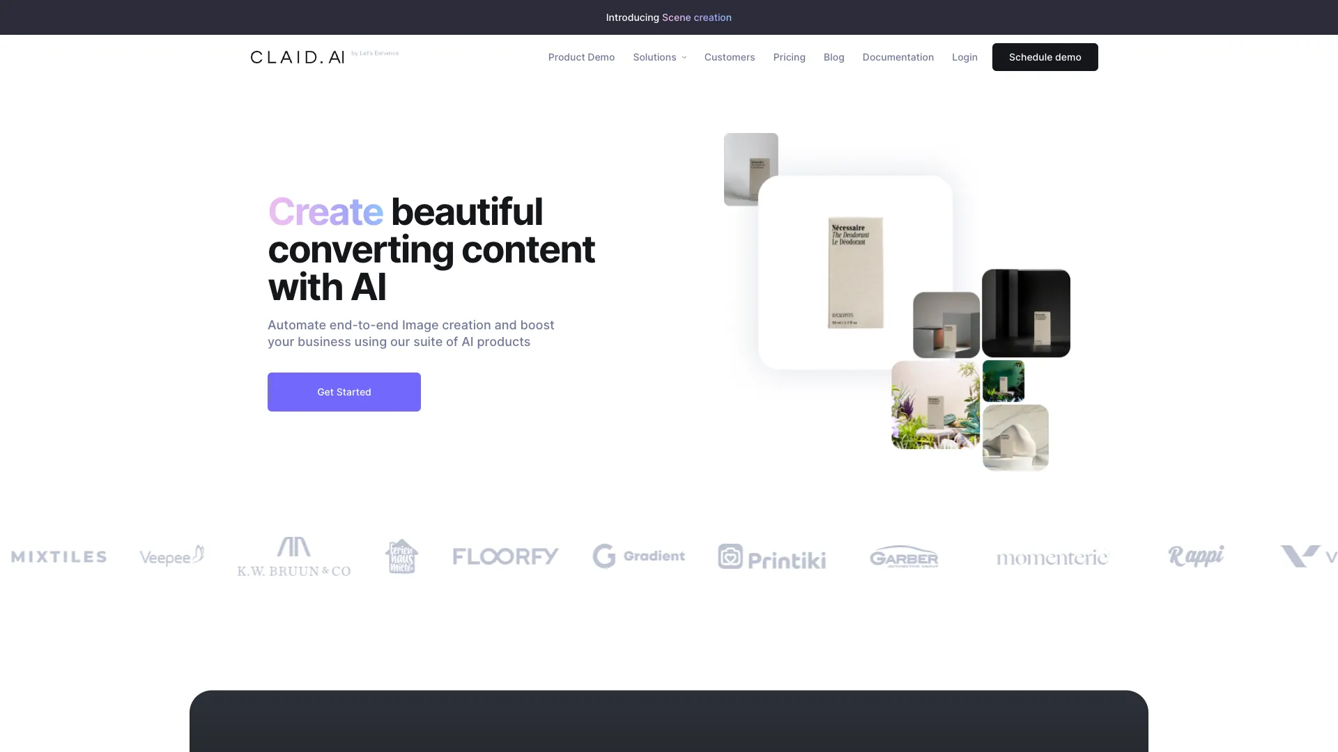 Claid screenshot