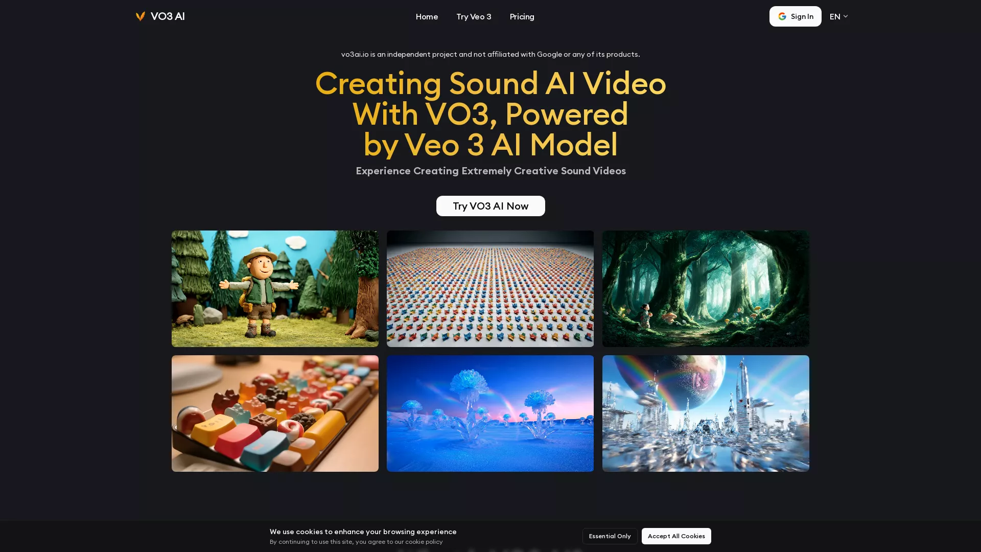 VO3 AI screenshot