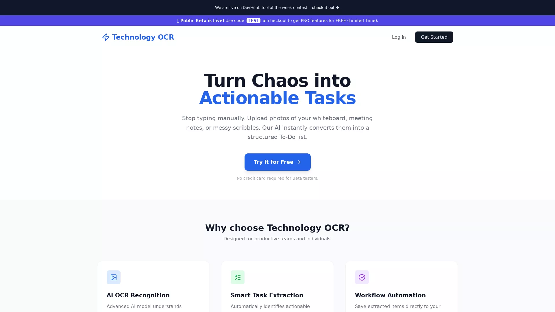 TechnologyOcr screenshot