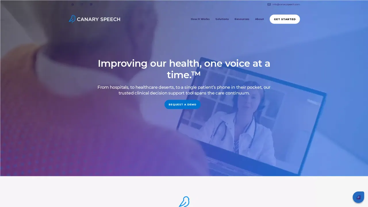 Canary Speech screenshot