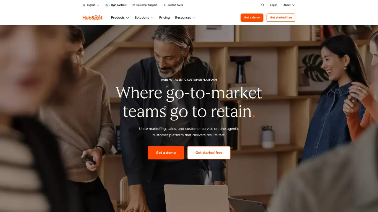 HubSpot screenshot