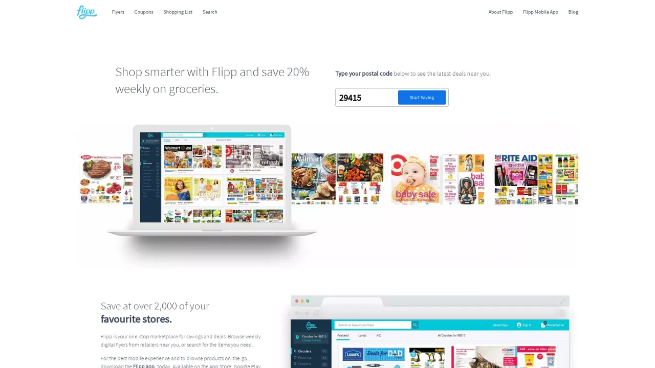 Flipp screenshot