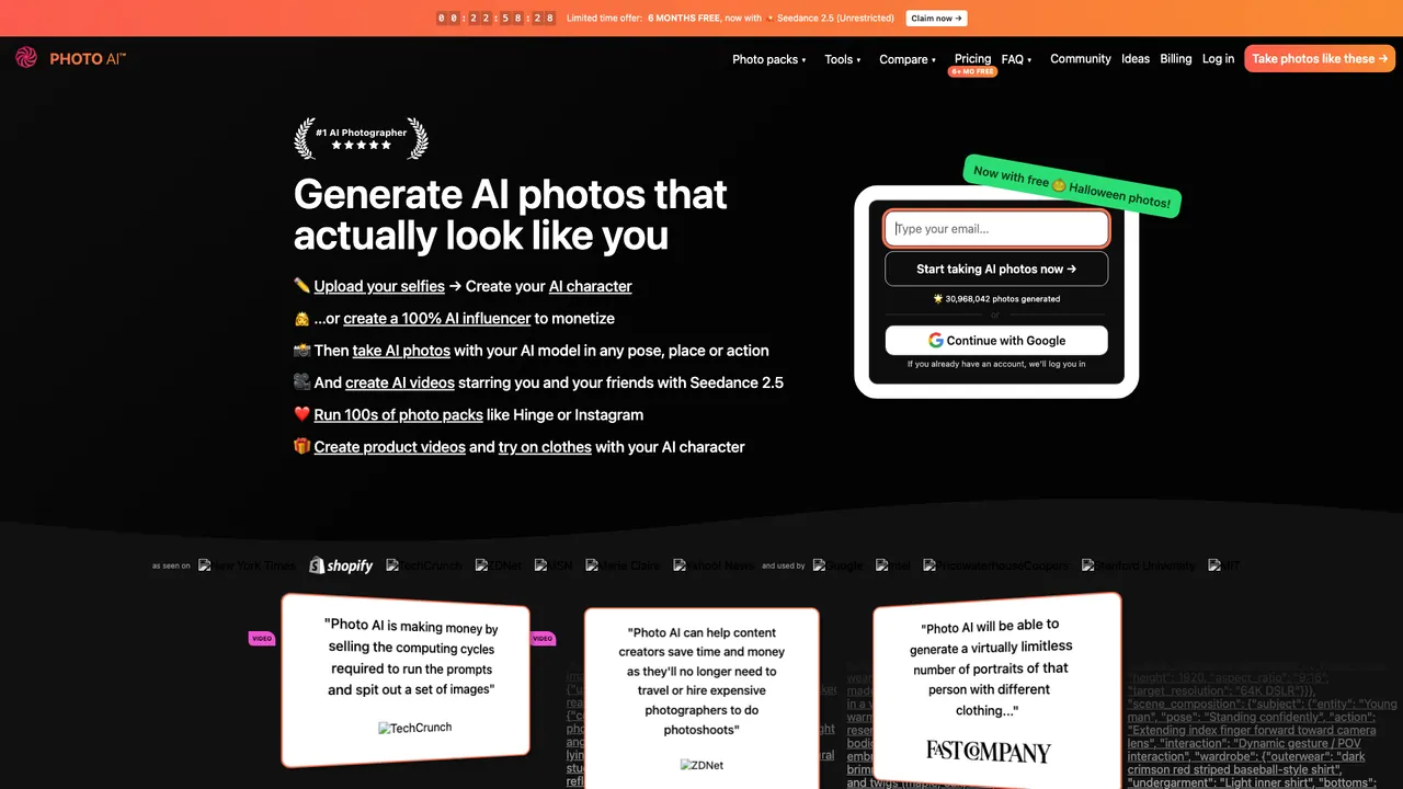 Photo AI screenshot