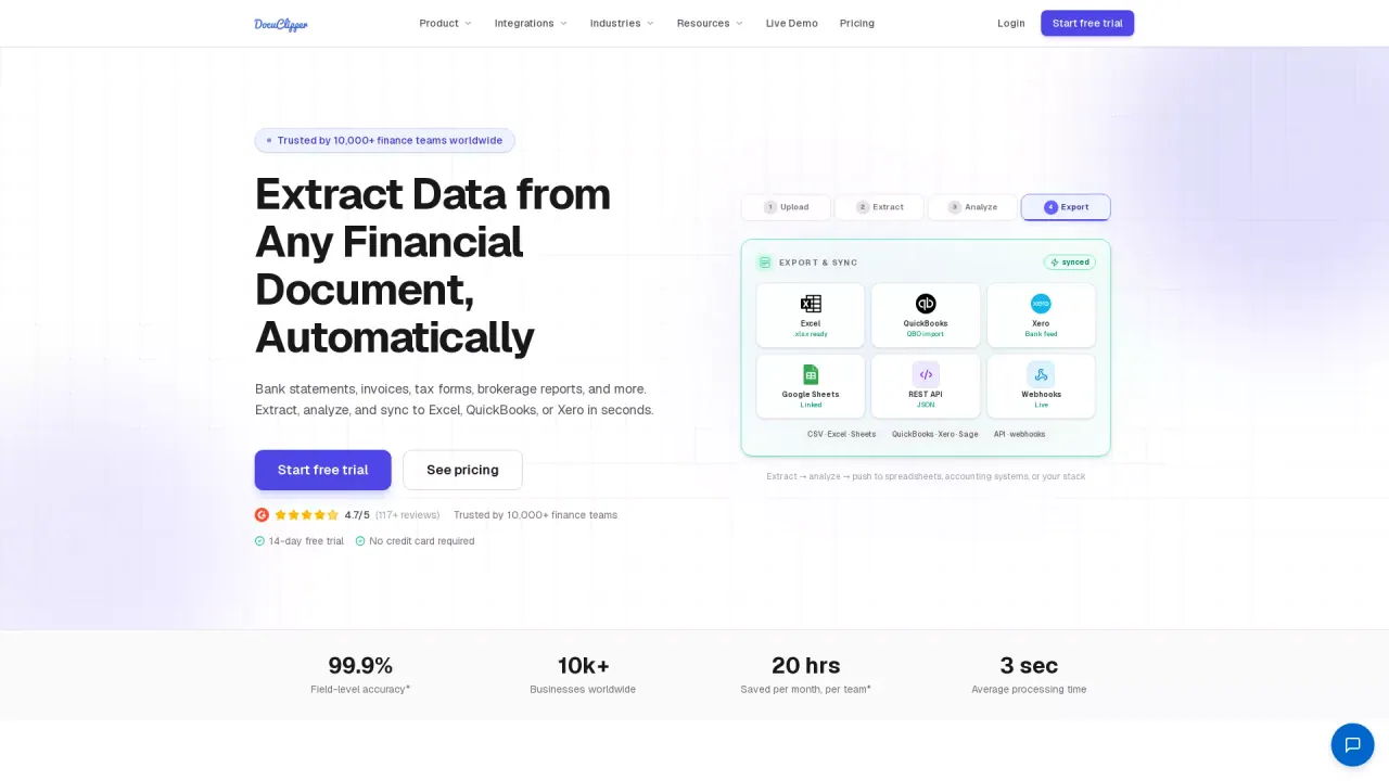DocuClipper screenshot