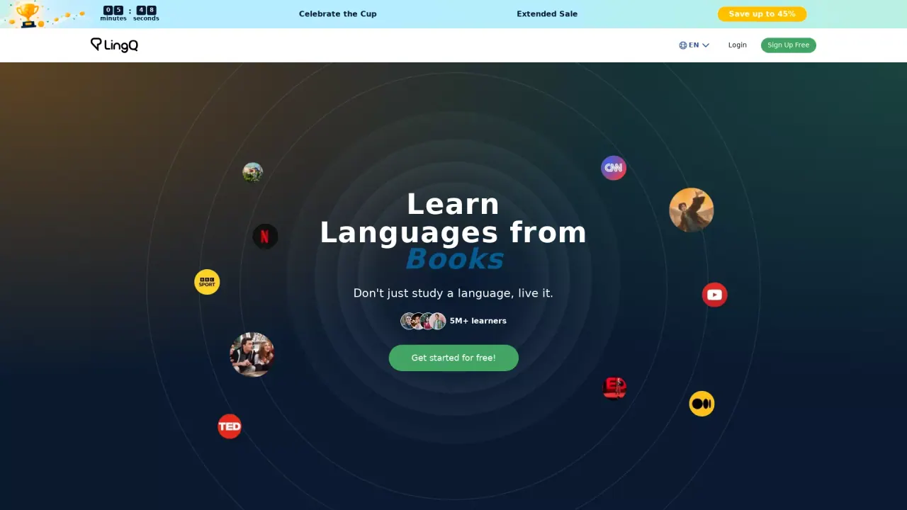 LingQ screenshot