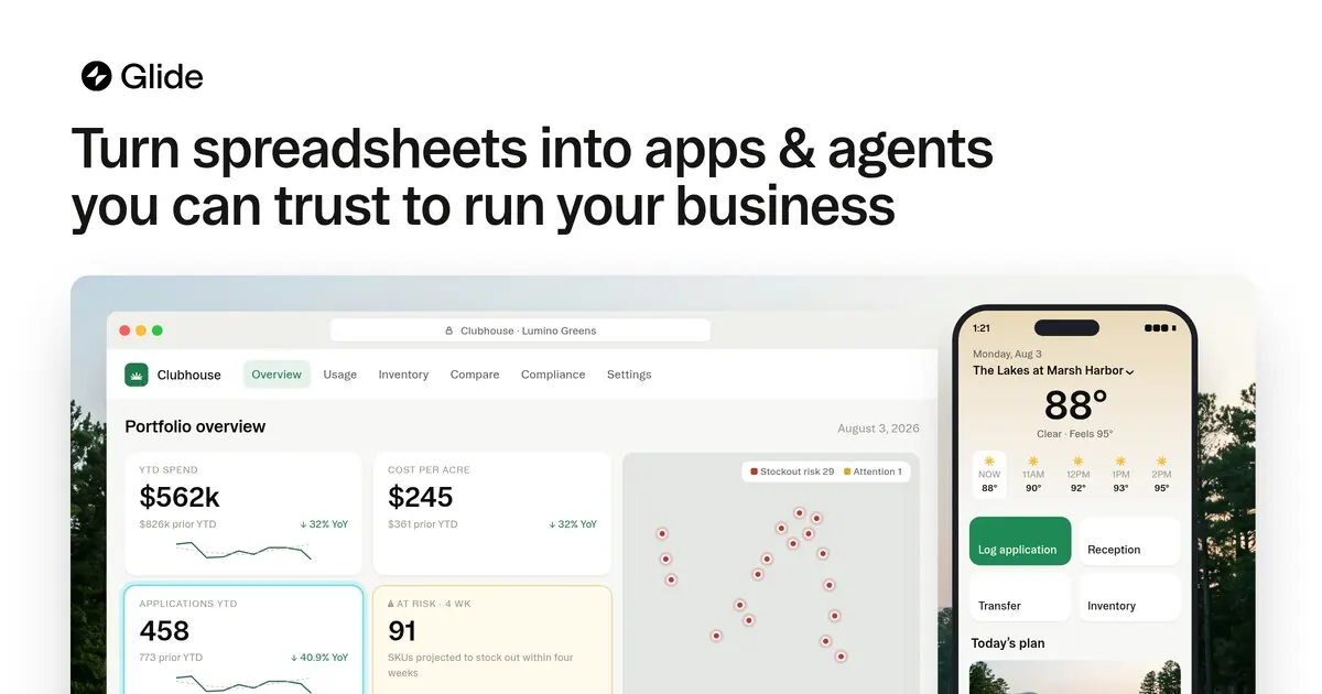 Glideapps screenshot
