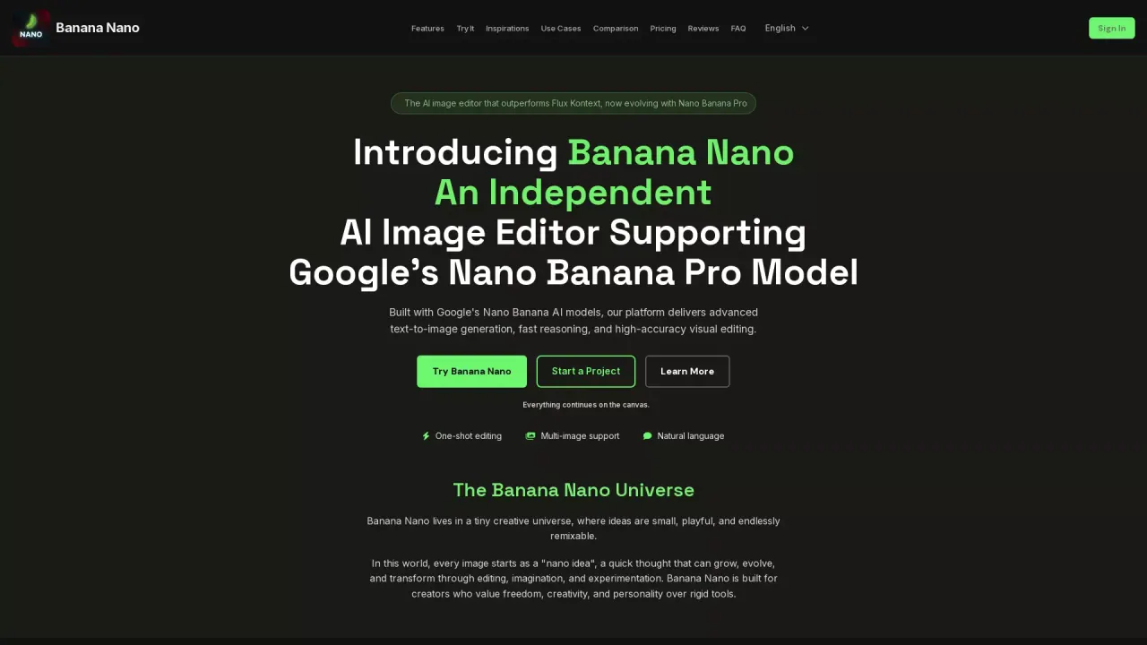 Banananano.ai screenshot