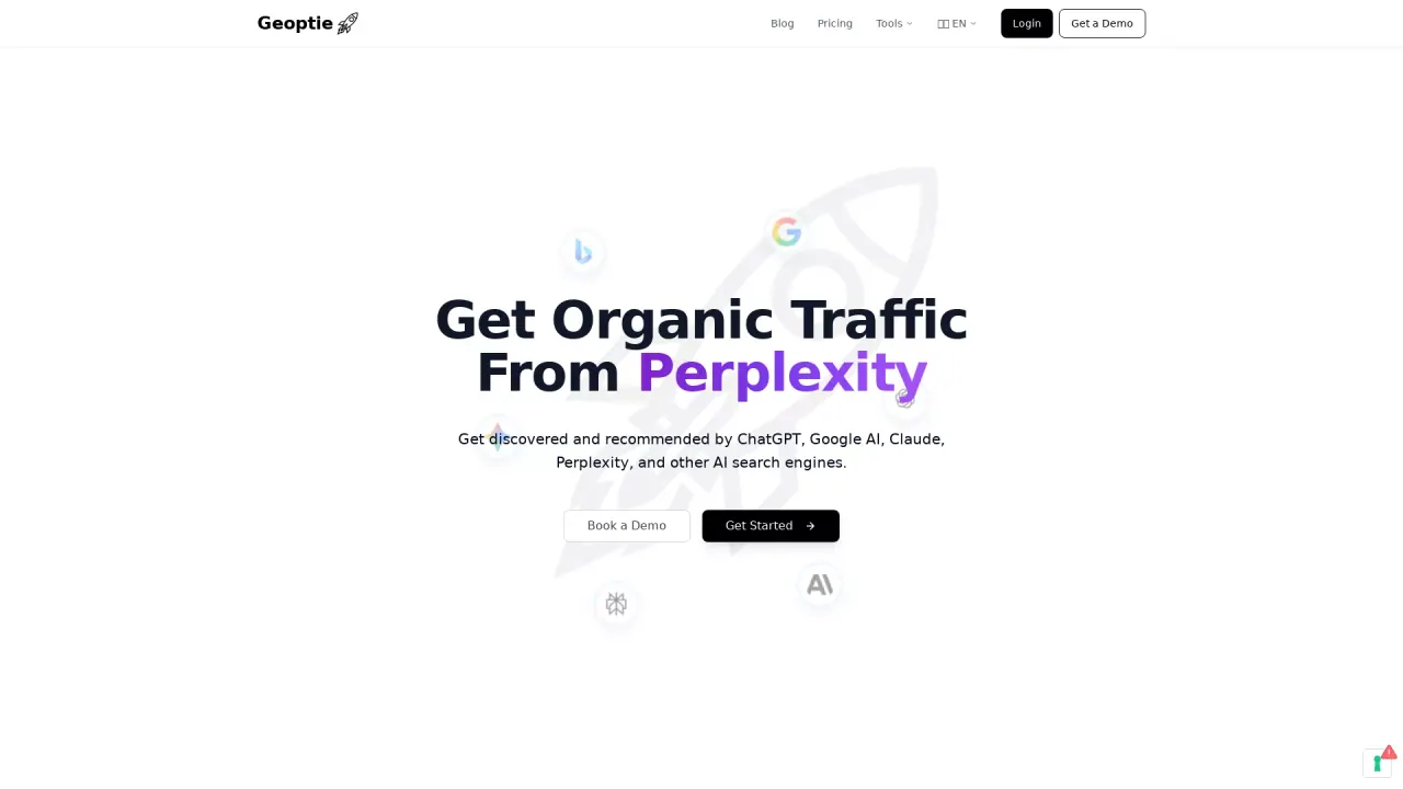 Geoptie screenshot