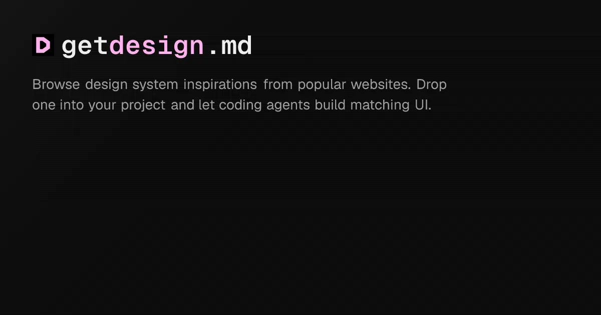 Getdesign screenshot