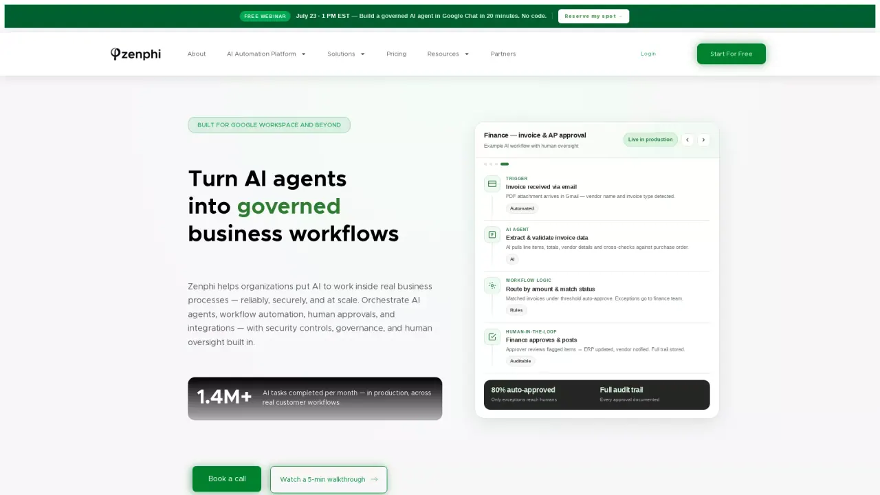 Zenphi screenshot