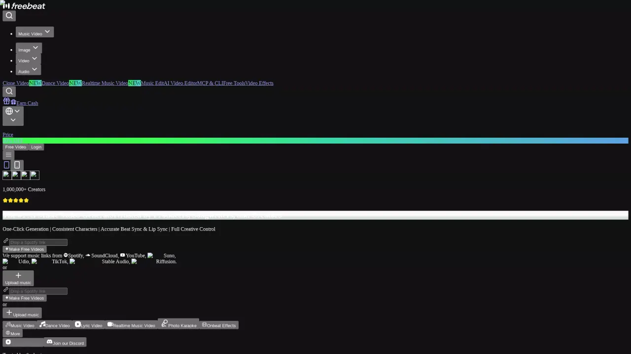 freebeat.ai screenshot