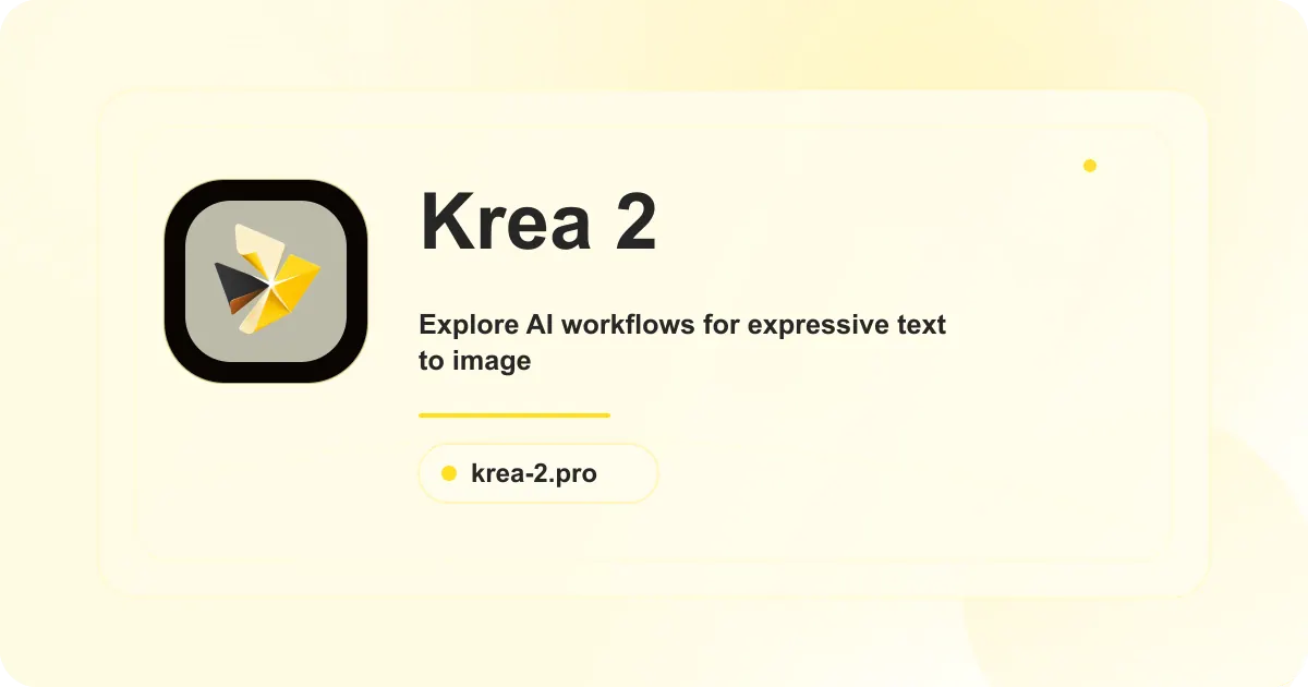 Krea 2 screenshot