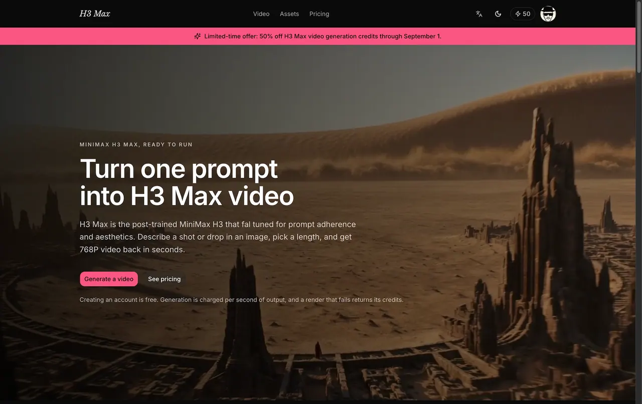 H3 Max screenshot