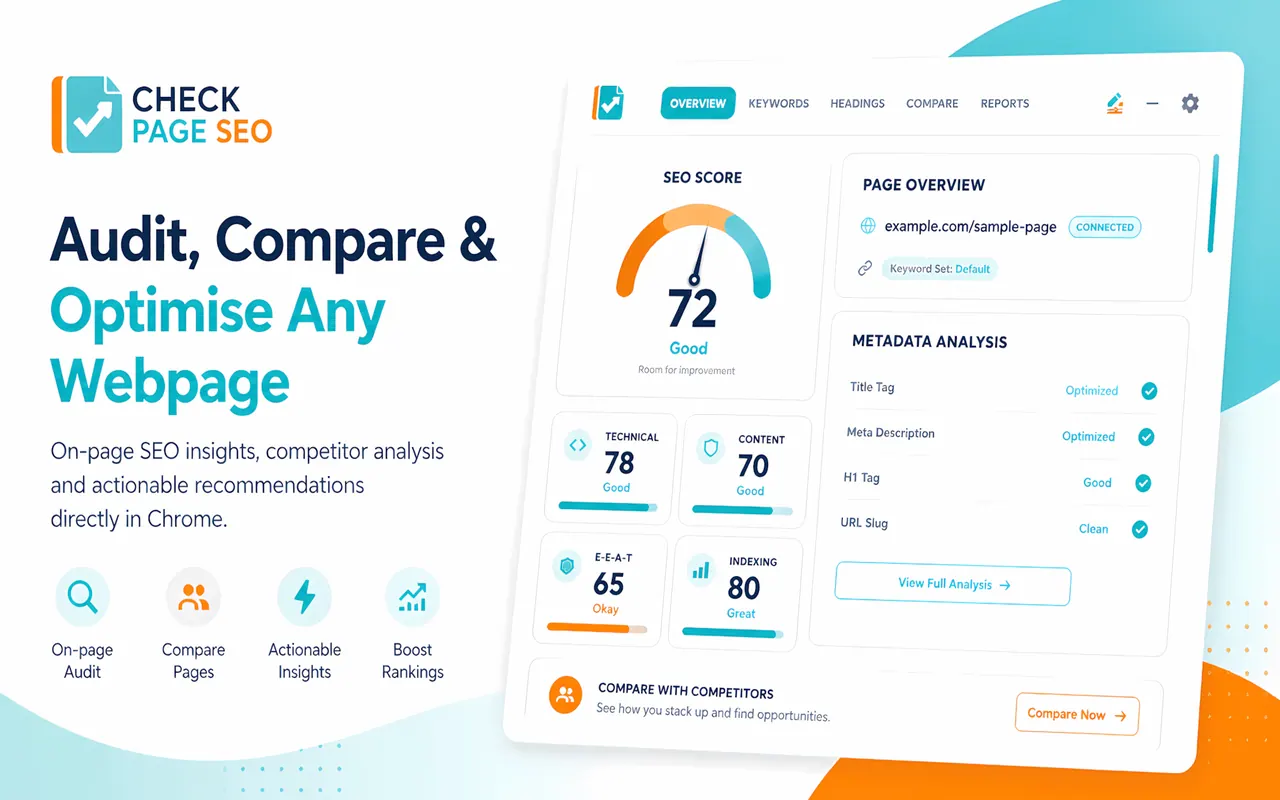 Check Page SEO screenshot