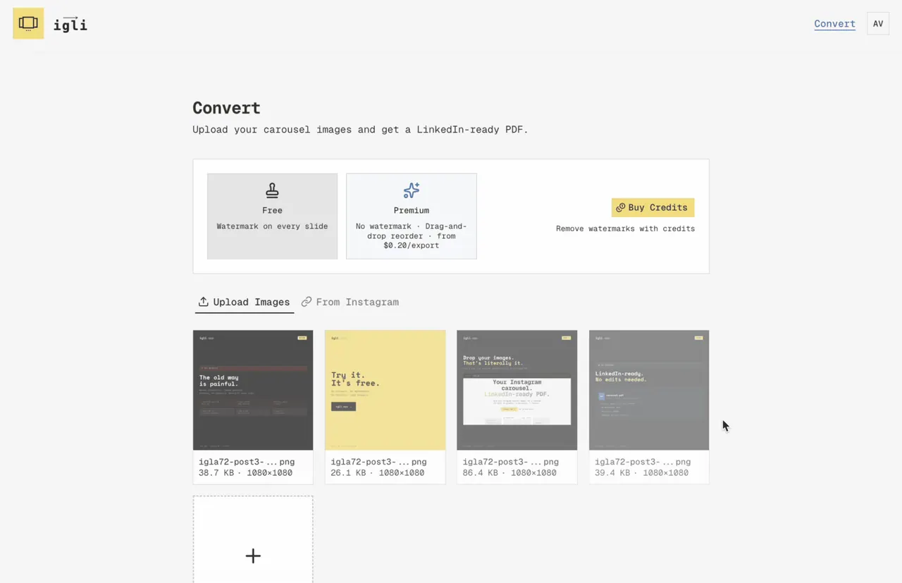 igli.app screenshot