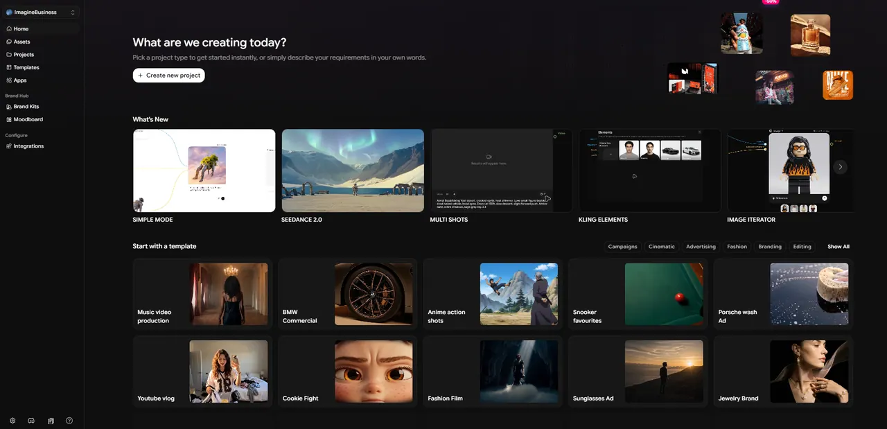 ImagineArt Enterprise screenshot