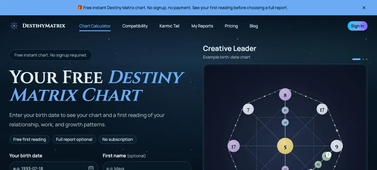 DestinyMatrix screenshot