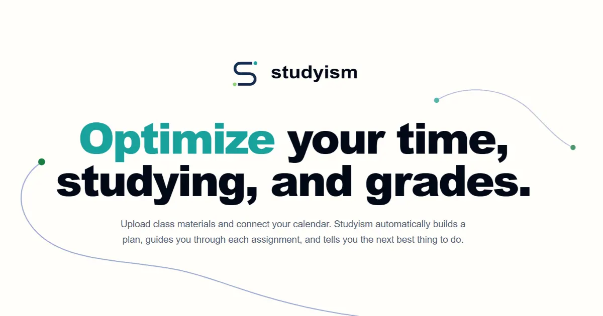 Studyism screenshot