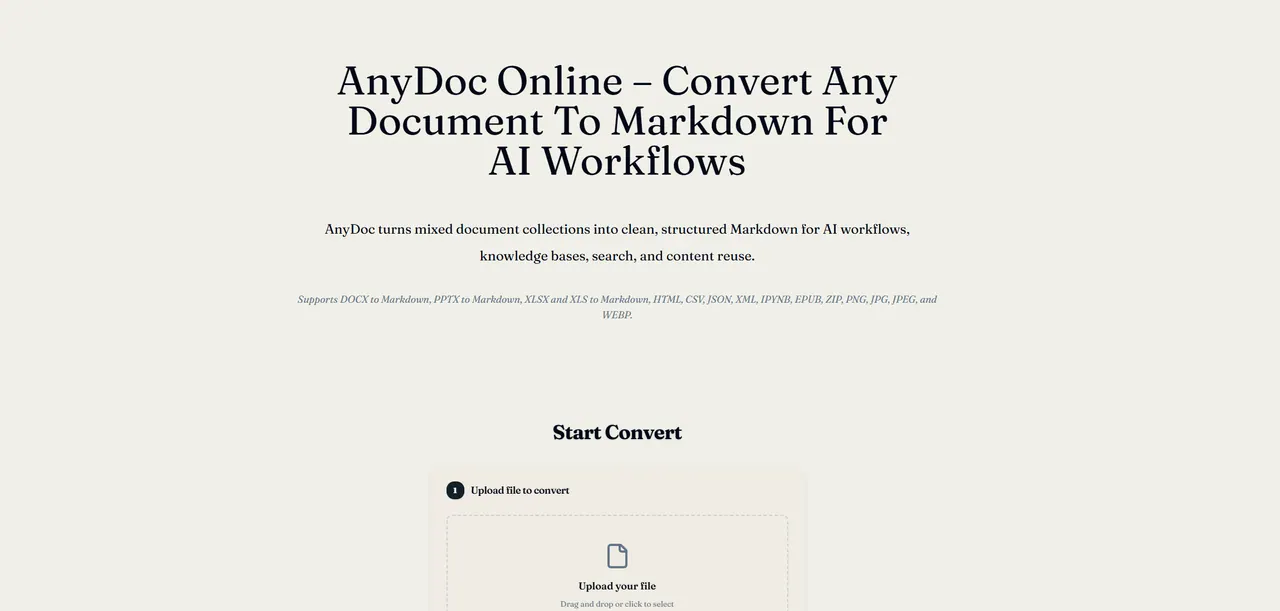 AnyDoc Online screenshot