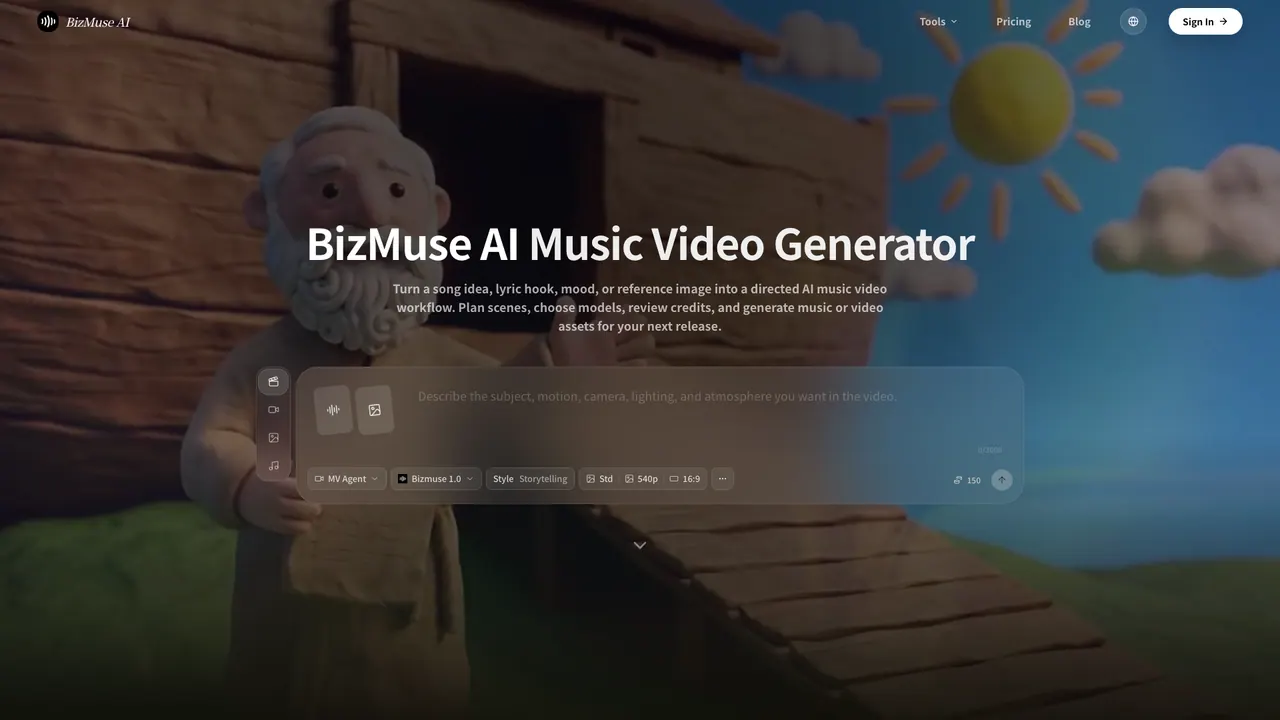 BizMuse AI screenshot
