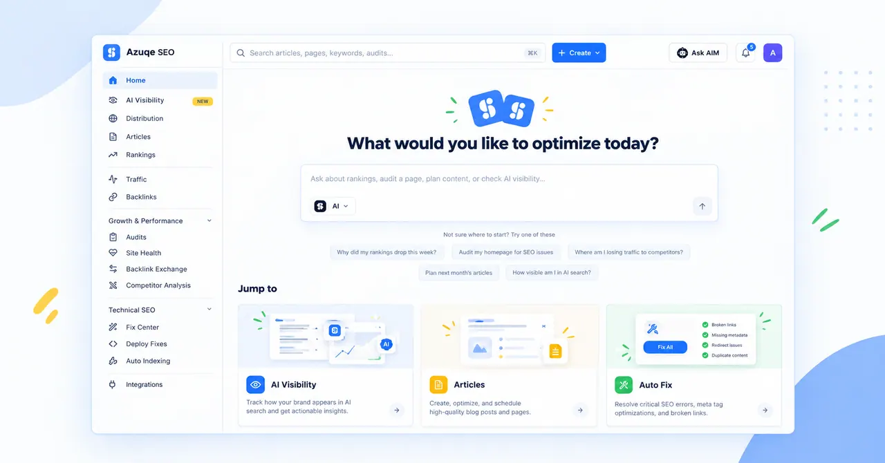 Azuqe screenshot
