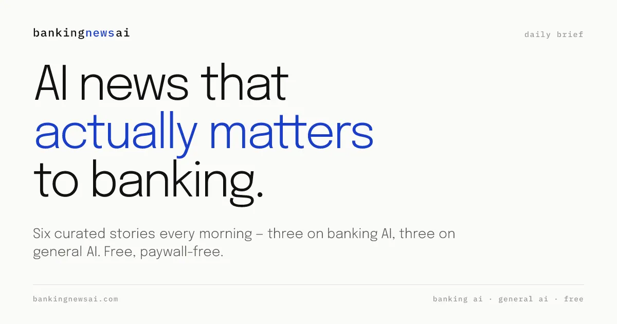 BankingNewsAI screenshot