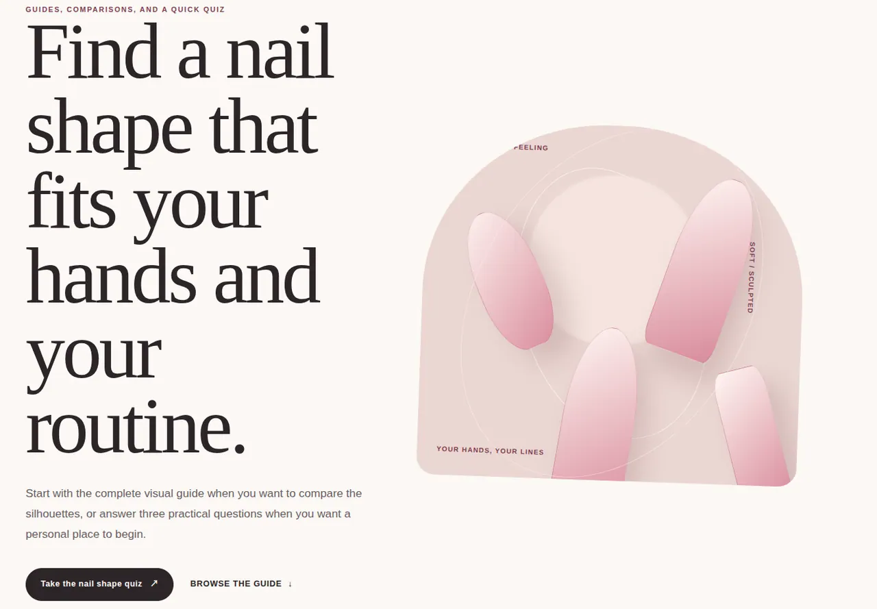Nail Shapes Art screenshot