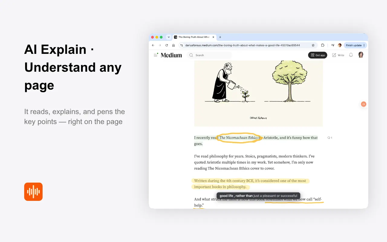 CastReader screenshot