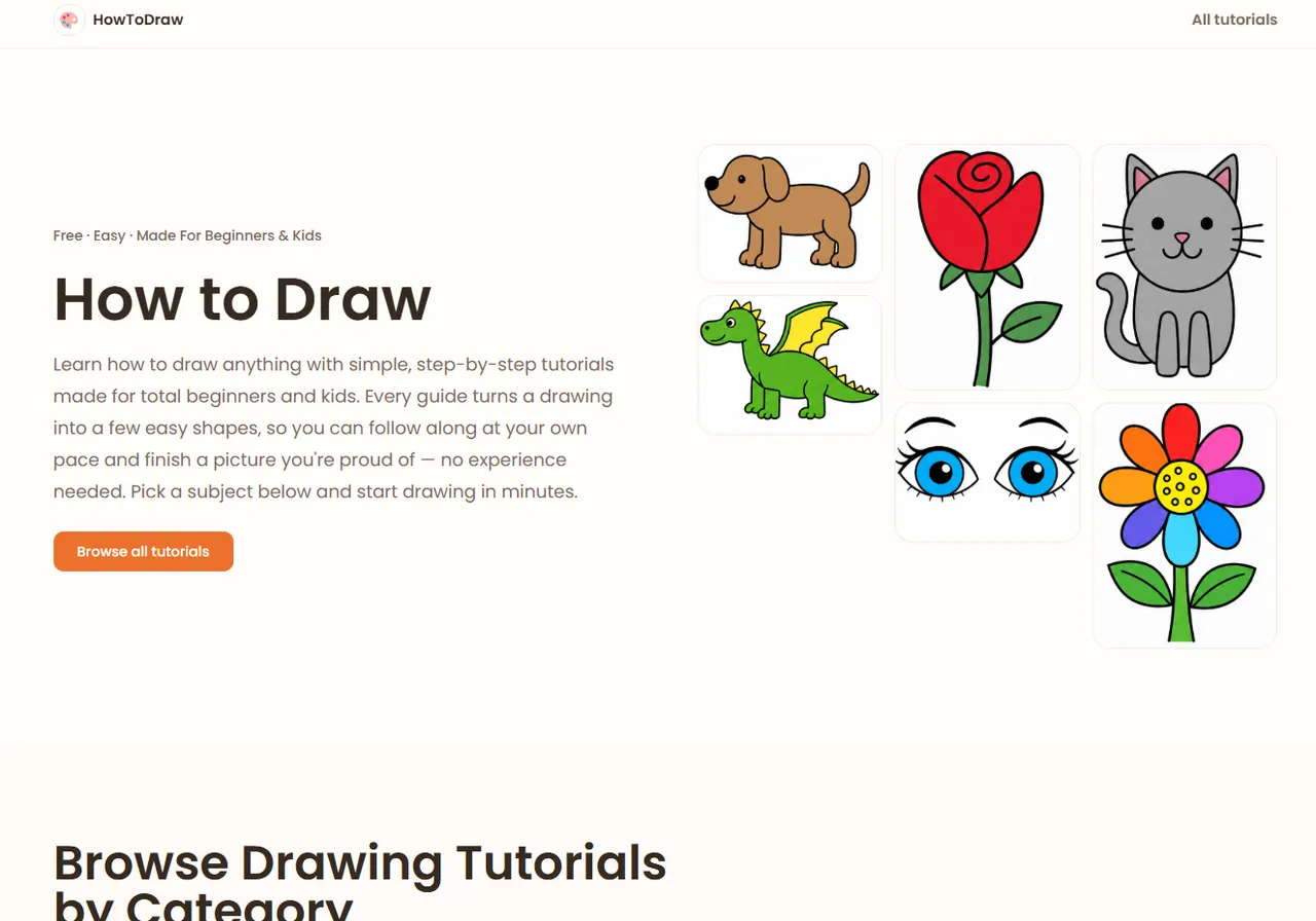 How To Draw screenshot