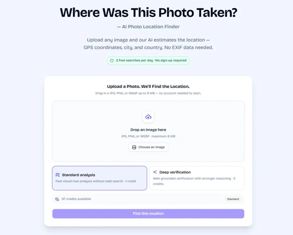 PicLocation screenshot