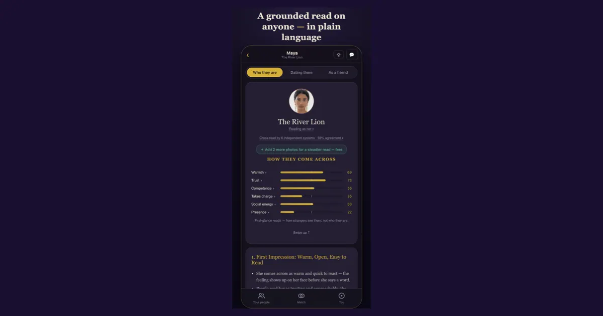 facesage screenshot
