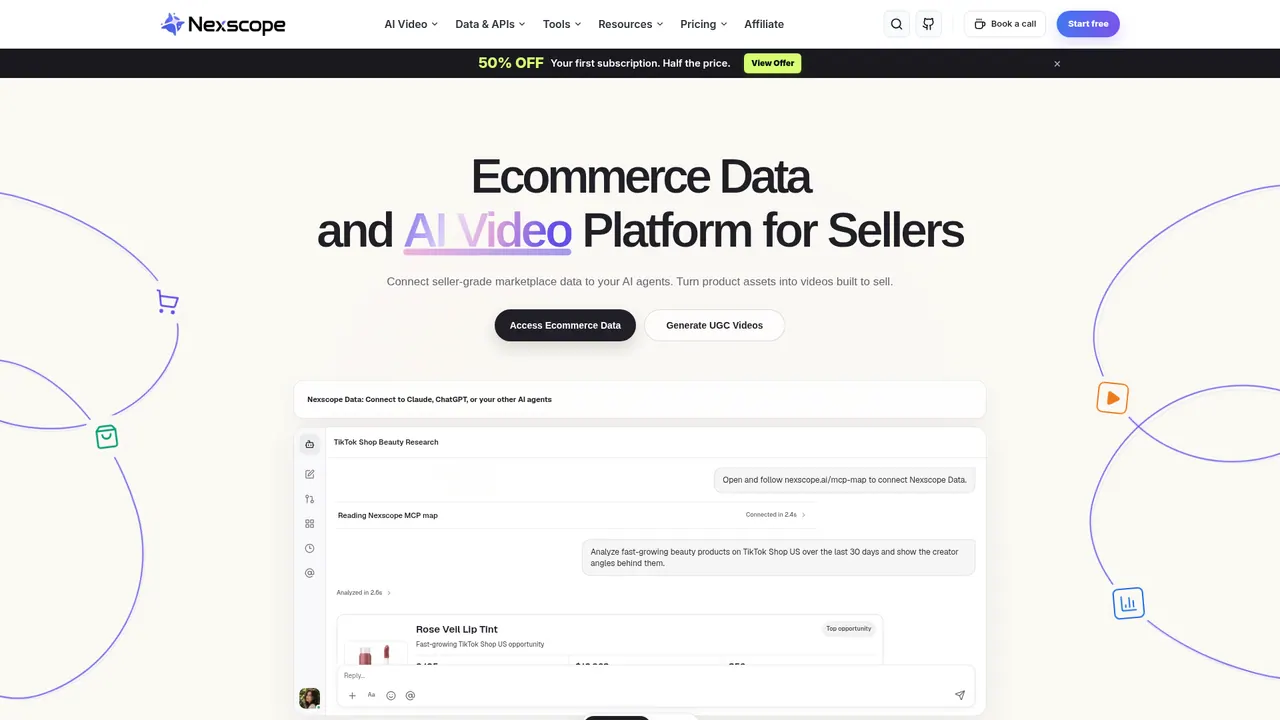 Nexscope screenshot