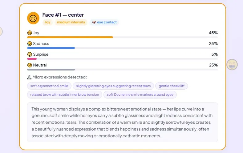 EmoScan screenshot