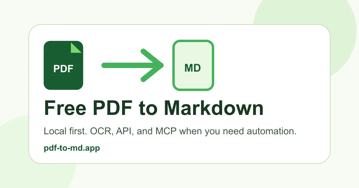 PDF to MD screenshot