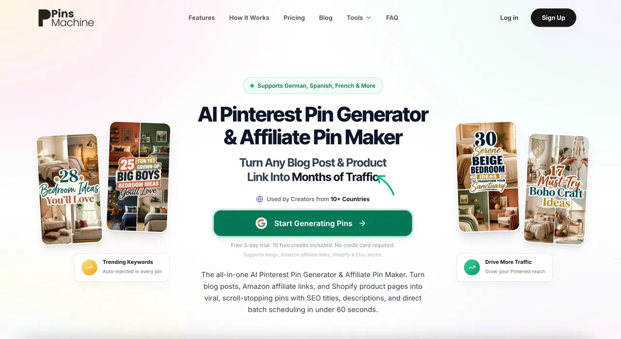 PinsMachine screenshot
