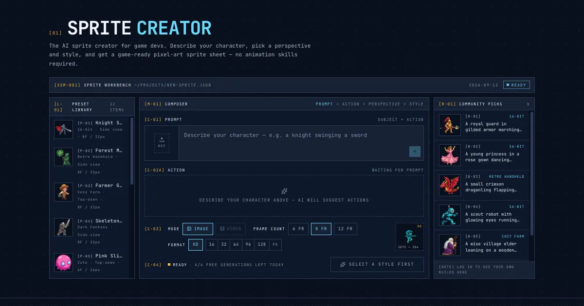 Sprite Sheet Maker screenshot
